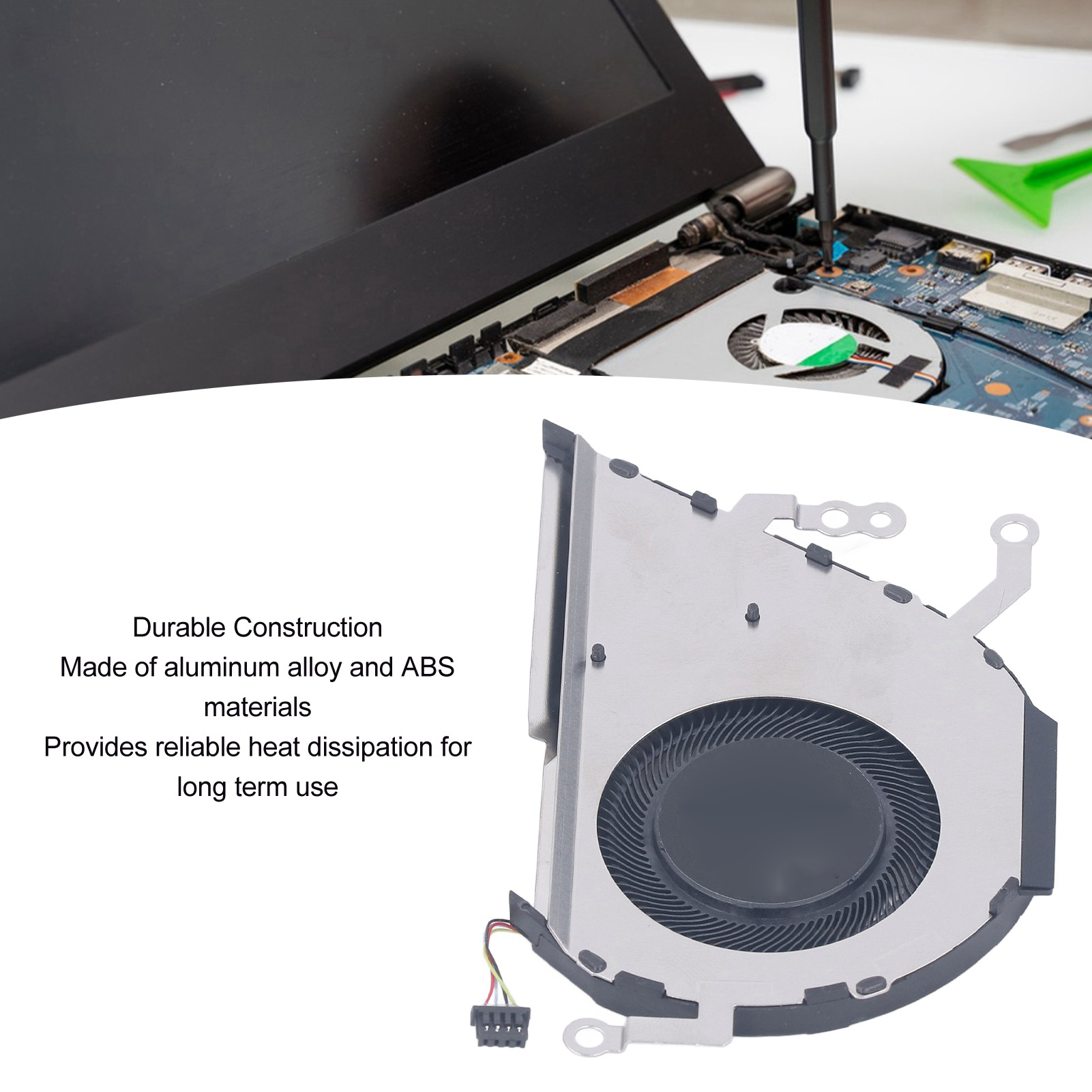 Garosa Quạt làm mát máy tính xách tay bên trong Tiết kiệm năng lượng Quạt CPU máy tính xách tay Đầu nối nguồn 4 chân cho X420UQ Giá 350,000 Đồng*Miễn phí vận chuyển
