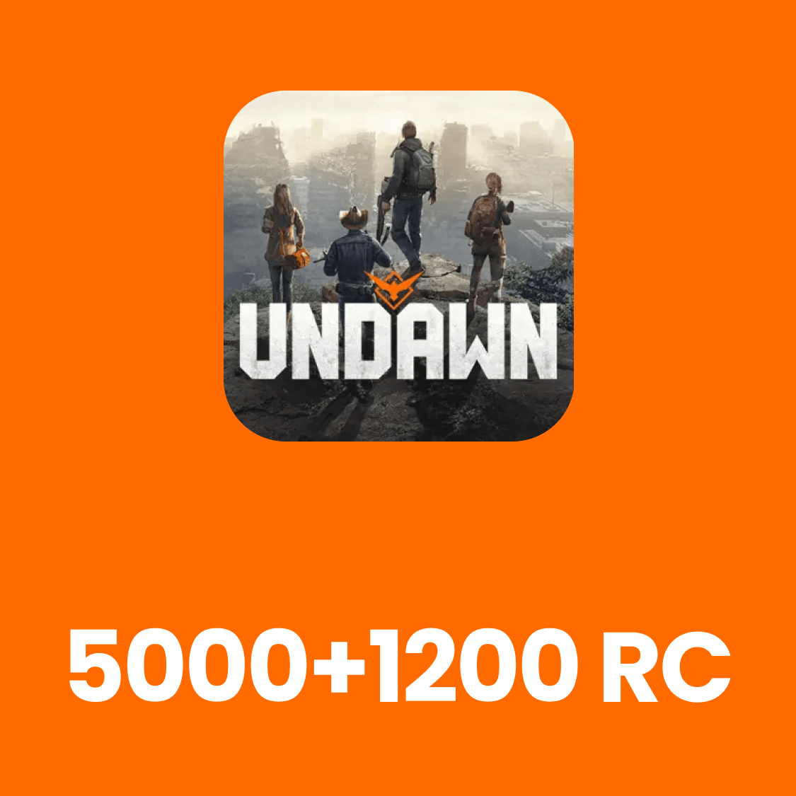 Undawn 5000+1200 Rc Code ราคา 3,423 บาท*ส่งฟรี