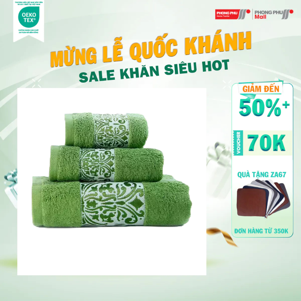 Khăn mặt quảng phú cotton fqaf 34x75cm