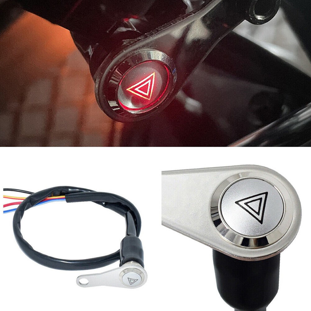 Công tắc mileauto Chỉ báo đèn LED màu đỏ vòi khung kim loại nút quay lại thủ công với chỉ báo công tắc chuyển đổi Giao hàng nhanh
