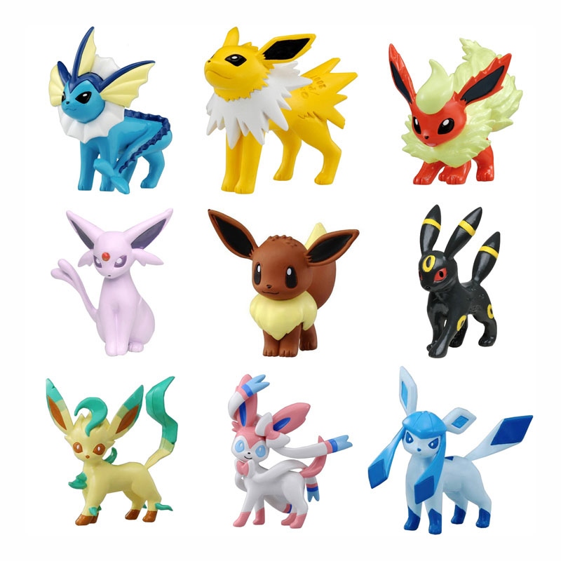 pokemon eevee evolution figures