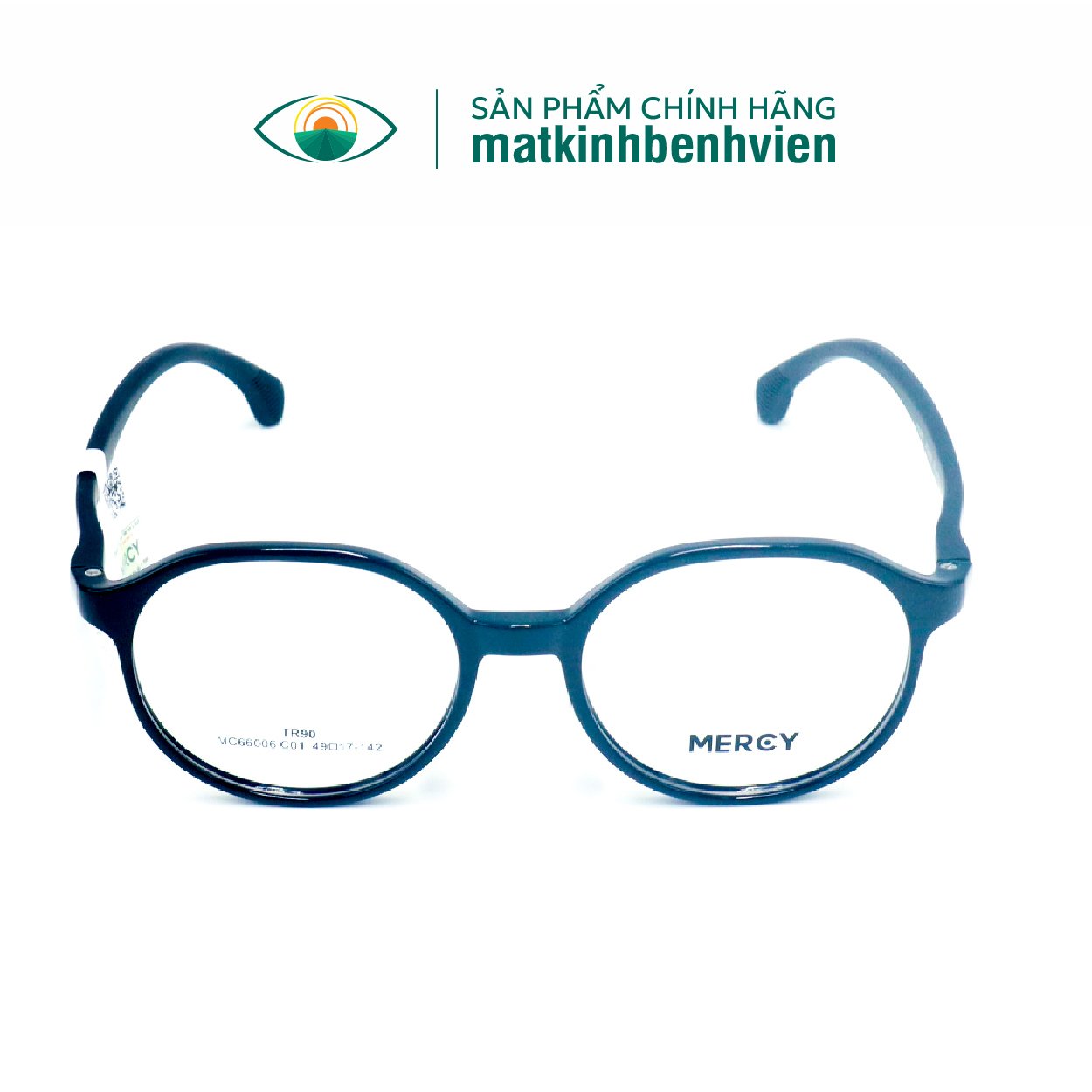 Gọng Kính Trẻ Em MERCY Nhựa Dáng Oval 66006