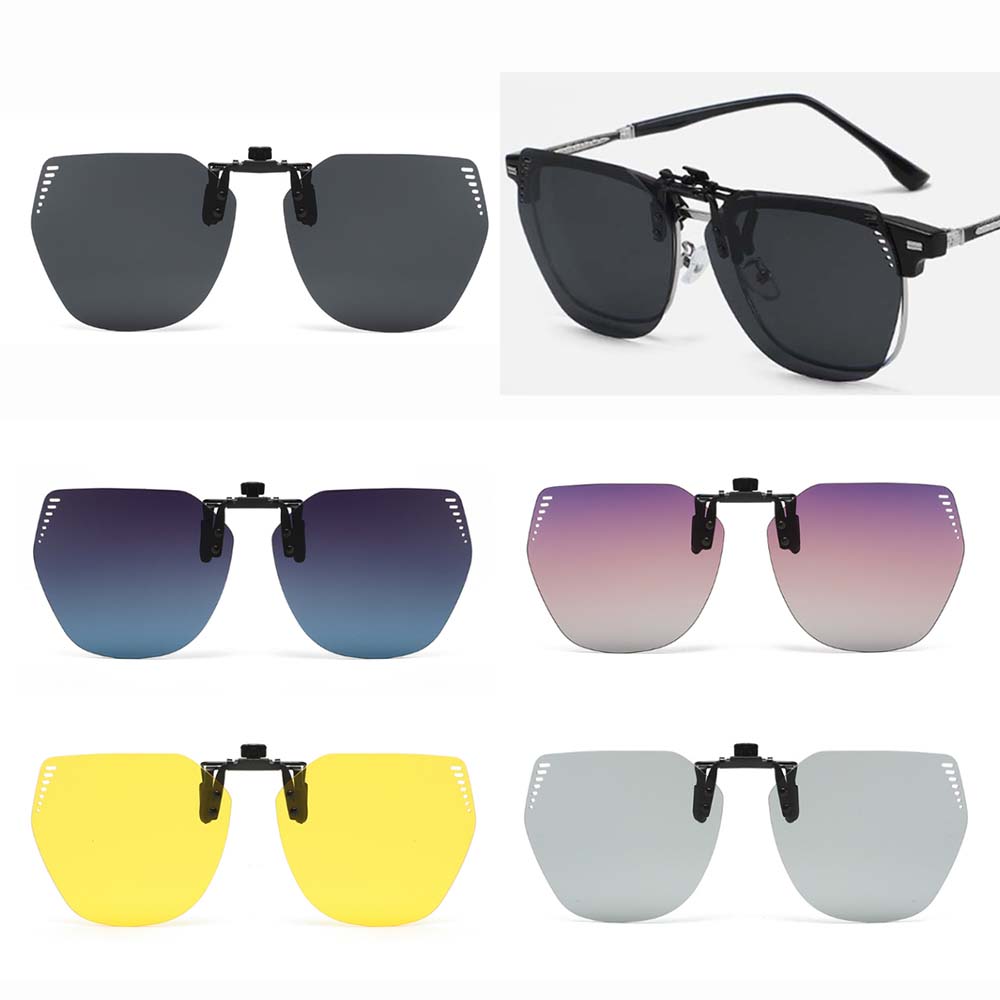 Flip Up Sunglasses - Uv400 Protection, Polarized, Clip On, Perfect