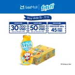 Thùng 48 Chai Sữa Chua Uống Fristi Hương Đào 80ml (48x80ml)