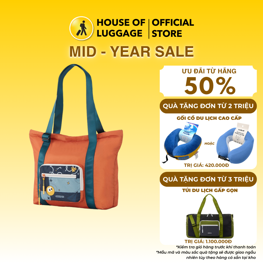 Túi tote gấp AT Accessories 2 American Tourister Mỹ