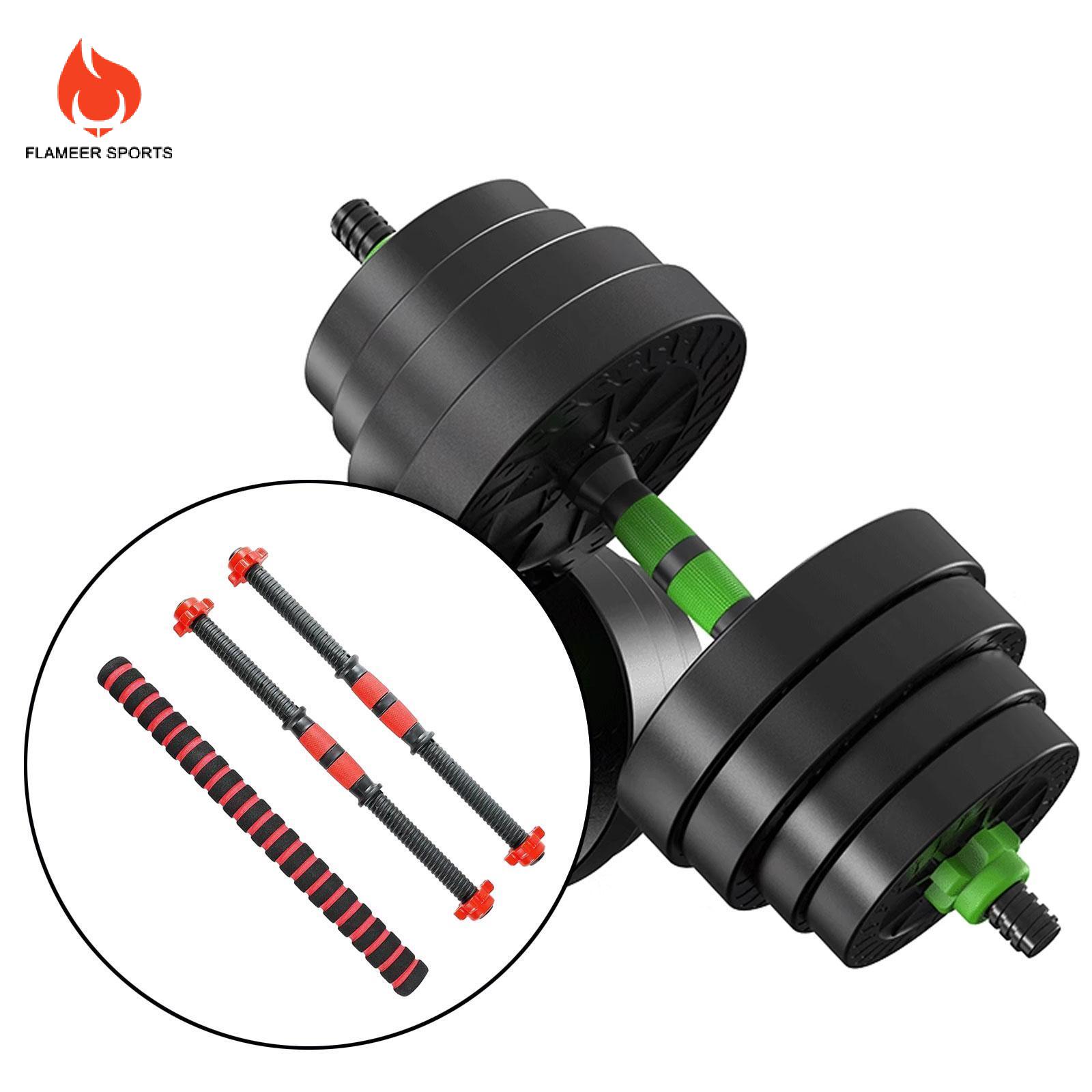 Flameer thanh tạ quả tạ kết nối rod Nam Nữ thay thế gia đình di động tập thể dục tập tin đính kèm cho nhà phòng tập thể dục Barbell nâng