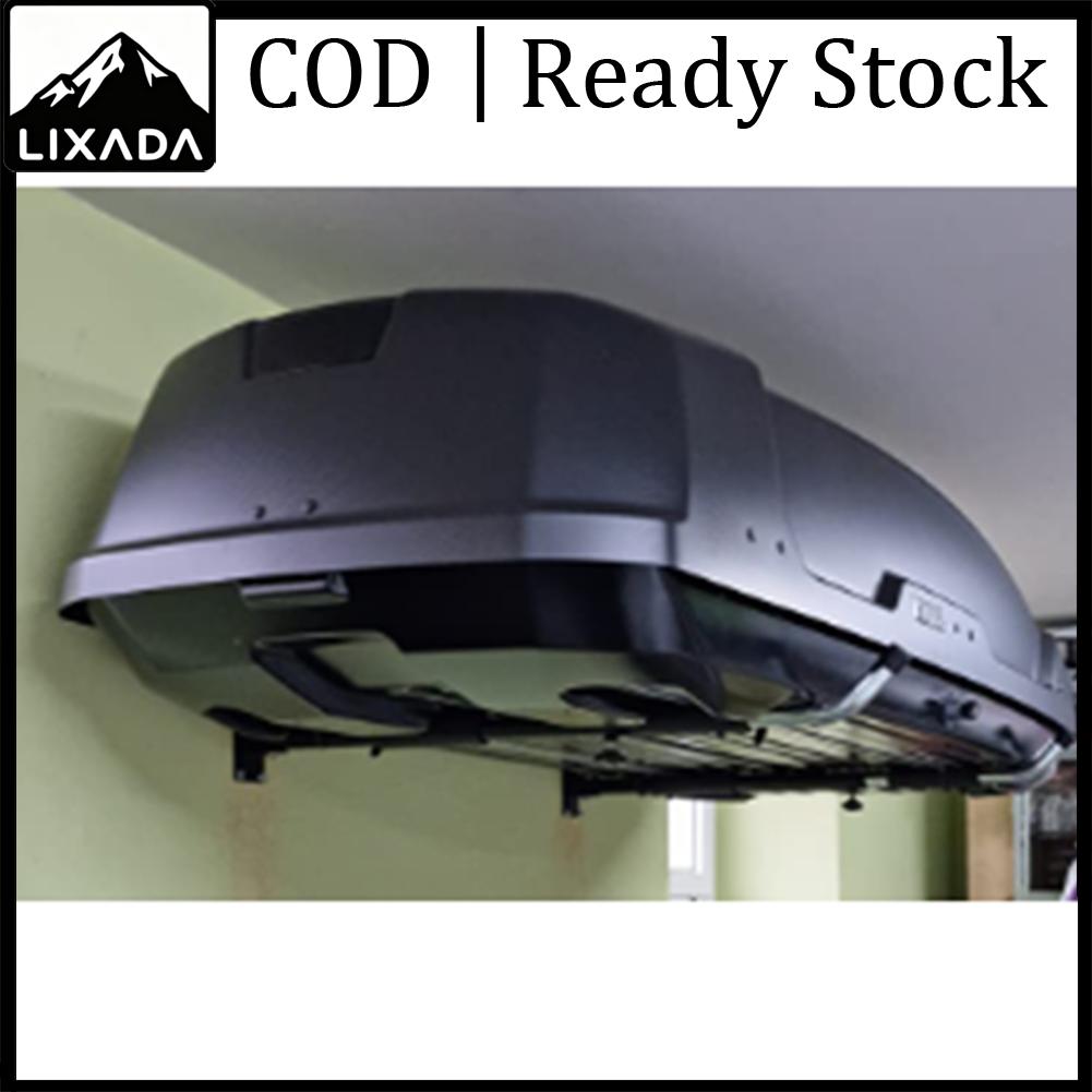 LIXADA losipoka Wall Mount Rack Wall Mount รถกล่องบนชั้นดาดฟ้า Wall Mount 1 คู่ Wall Mount Storage Rack สำหรับรถ Rooftop Cargo กล่อง Paddle Board ราคา 5,566 บาท*ส่งฟรี