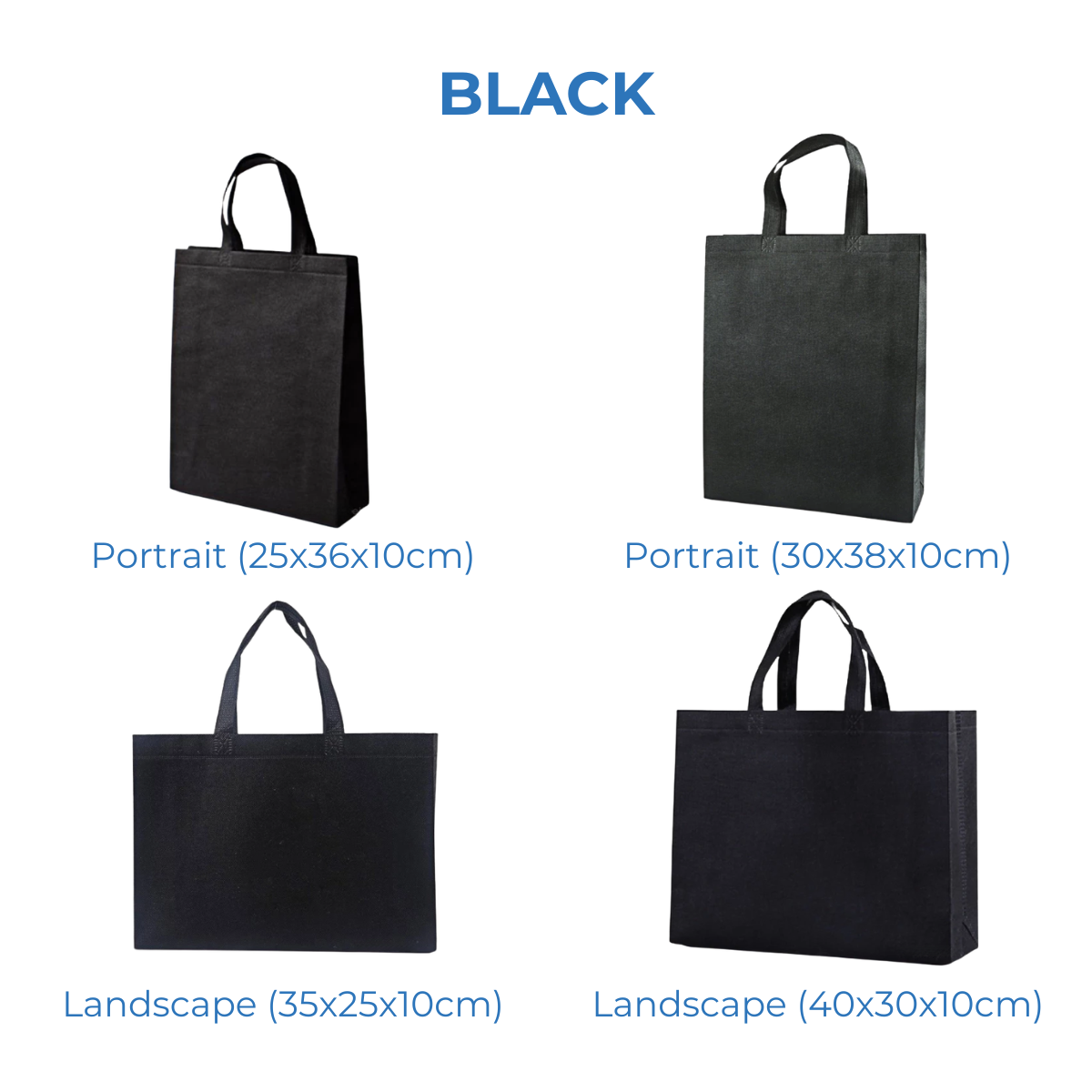 Non Woven Bag Reusable Shopping Bag | Eco Friendly Tote Bag | Gift Bag | Goodie Bag | Gift Bag 4 Sizes Multi Colors