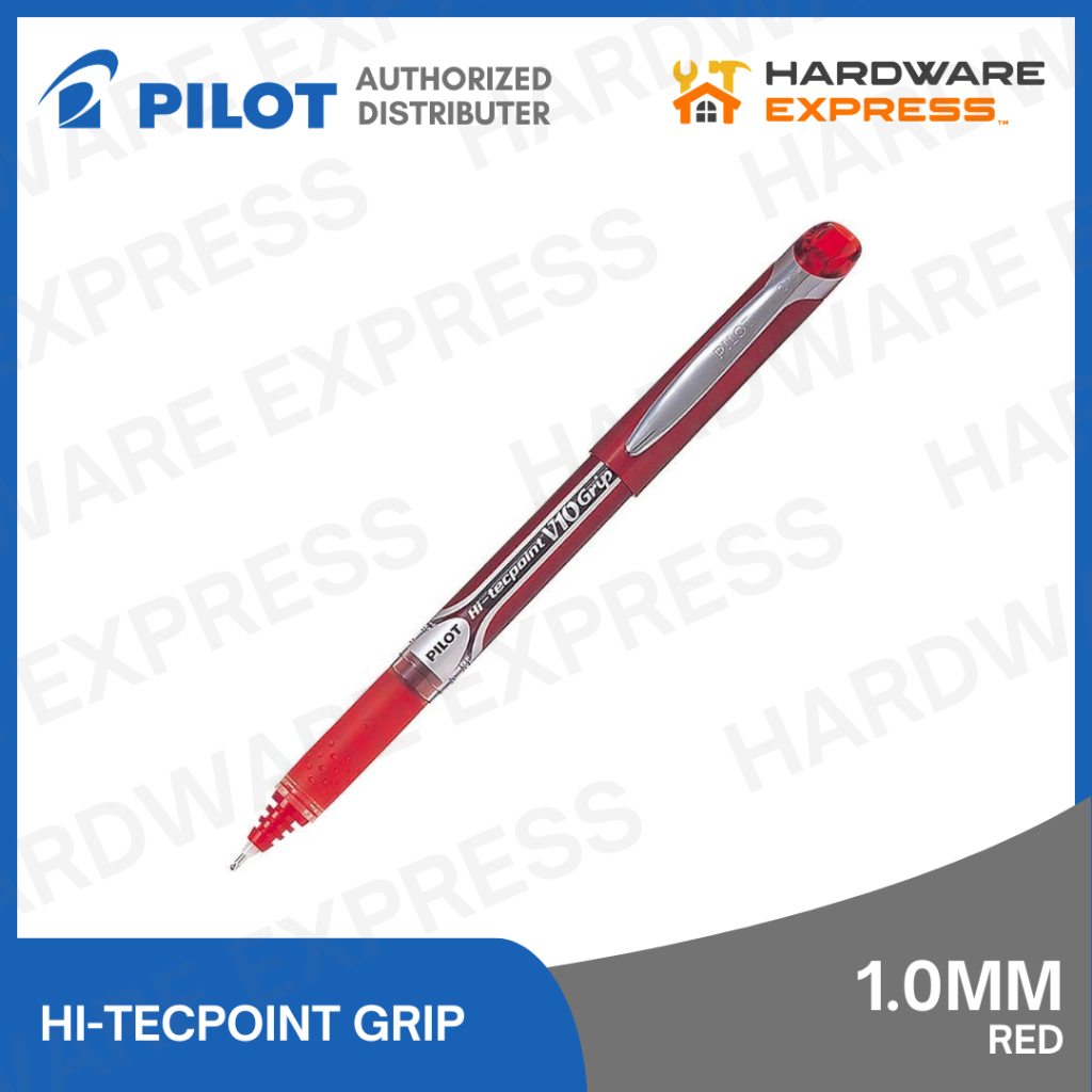 PILOT V10 Hi-Tecpoint Grip Ballpen Sign Pen 1.0mm (Sold per piece)