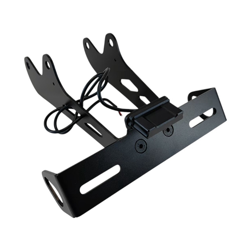 For MT09 V4 MT-09 SP 2024 2025 License Plate Frame Holder Bracket Rear Eliminator with Light