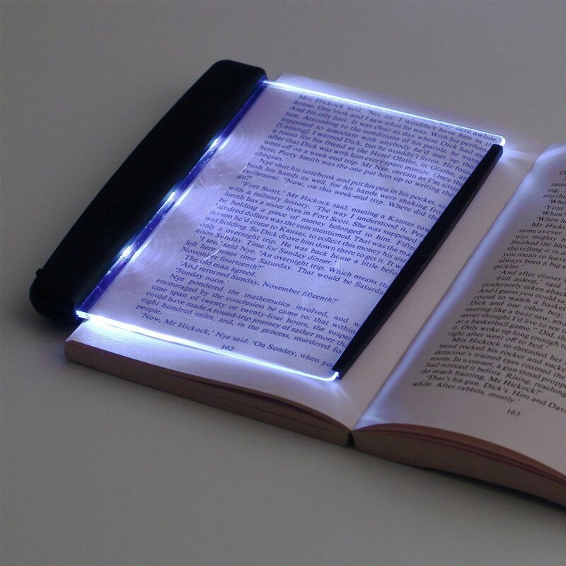 Tâm trí sáng tạo đèn đọc sách Bảng điều khiển dạng tấm Bảng Led mắt ánh sáng chúng tôi những người yêu sách sáng ban đêm không dây người suy nghĩ
