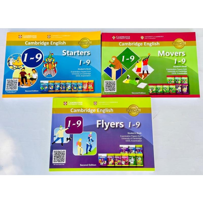 S01 - Bản Gộp 1- 9 Cambridge Starters - Flyers - Movers