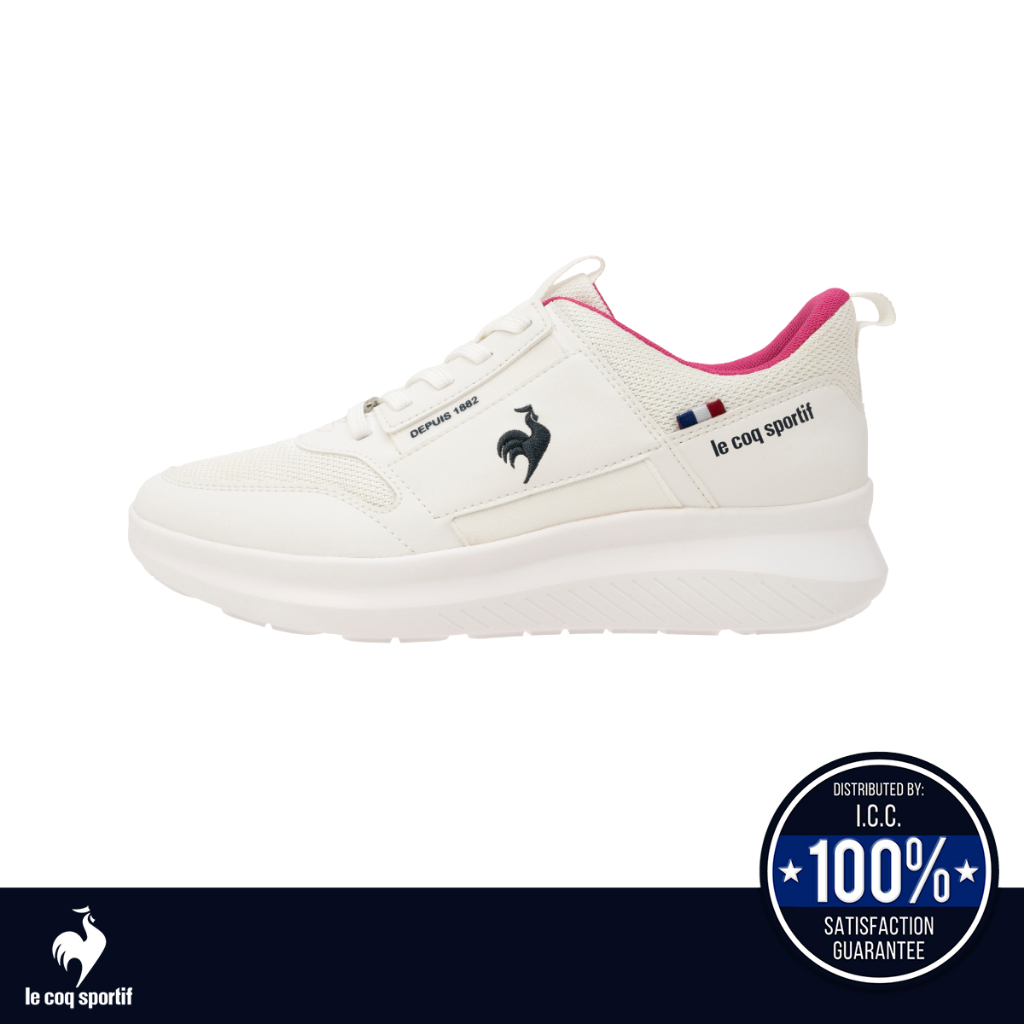Le Coq Sportif Women's Shoes, Model Lcs Marne, White (Sneakers, Fashion, Lace-Up, Women's Canvas) ราคา 1,750 บาท*ส่งฟรี