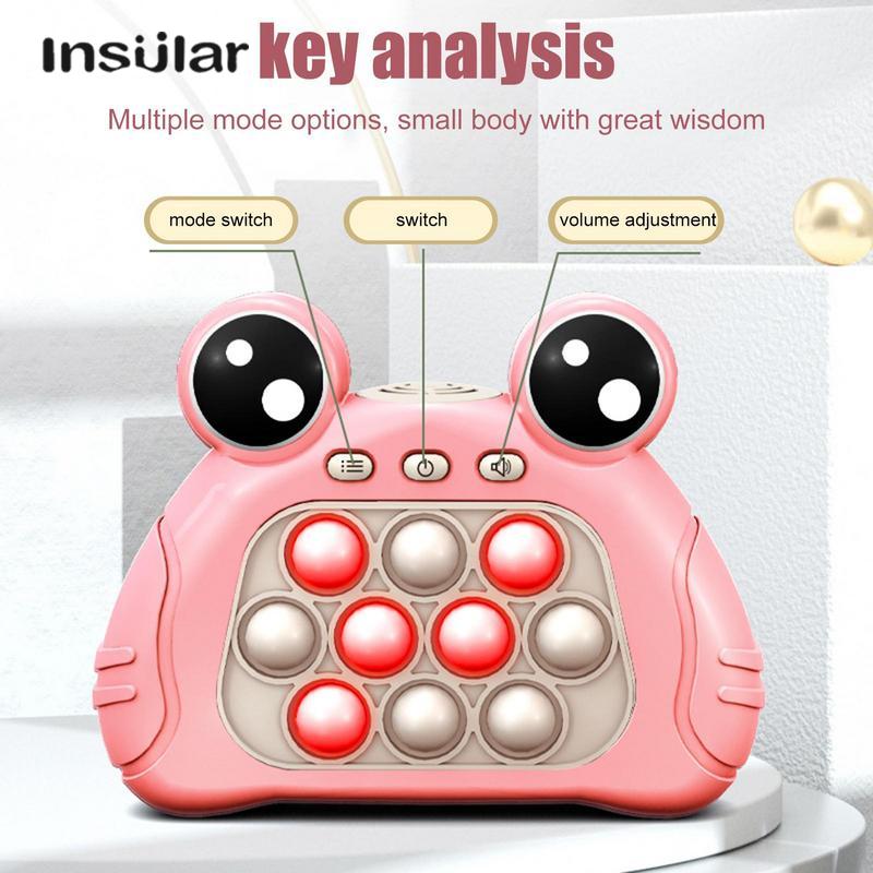 Insular Chuột Killer tiên phong Báo Chí âm nhạc trò chơi máy trẻ em Đồ chơi Mặt đất Chuột trò chơi máy nhanh chóng đẩy giáo dục sớm phim hoạt hình câu đố đồ chơi