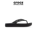 Dép Xỏ Ngón Nữ Crocs Platform Classic - Black