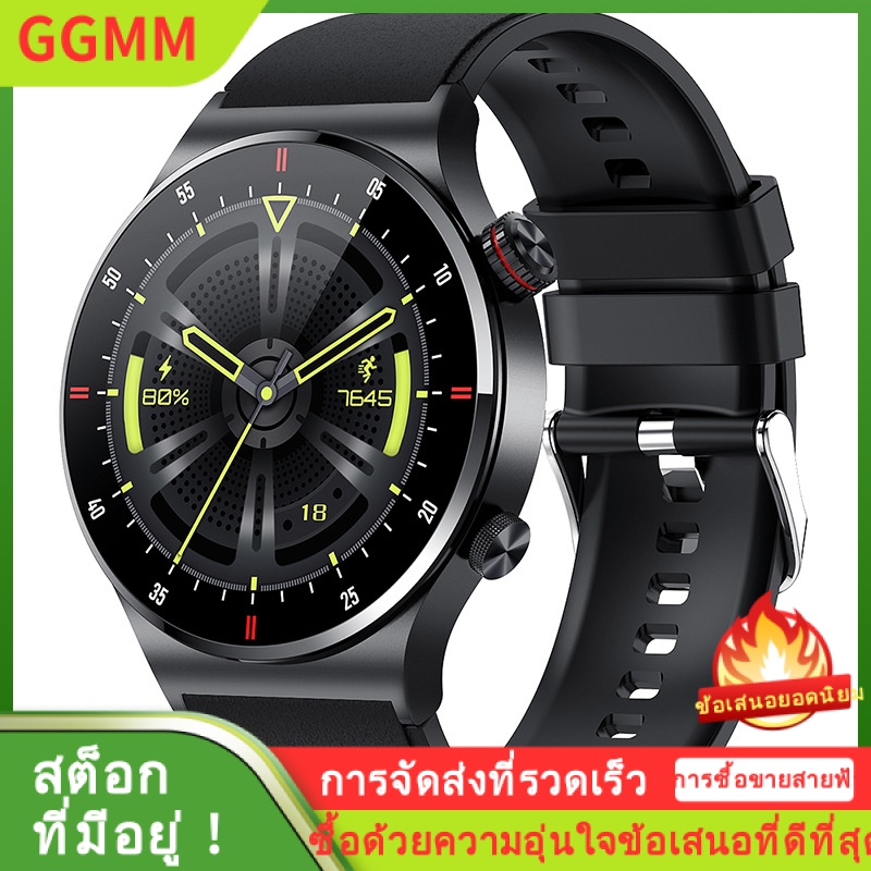 LZD QW33 สมาร์ทวอทช์รุ่นใหม่บลูทูธสำหรับผู้ชายแบบเต็มหน้าจอสัมผัสกีฬาบลูทูธ qw33 นาฬิกาอัจฉริยะ ราคา 1,016 บาท*ส่งฟรี