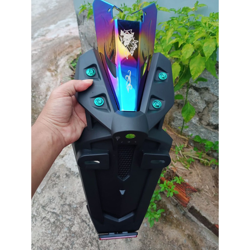 Dè mã lai,đuôi dè Titan King Drag,ốc Gr5 lắp xe máy Exciter150.
