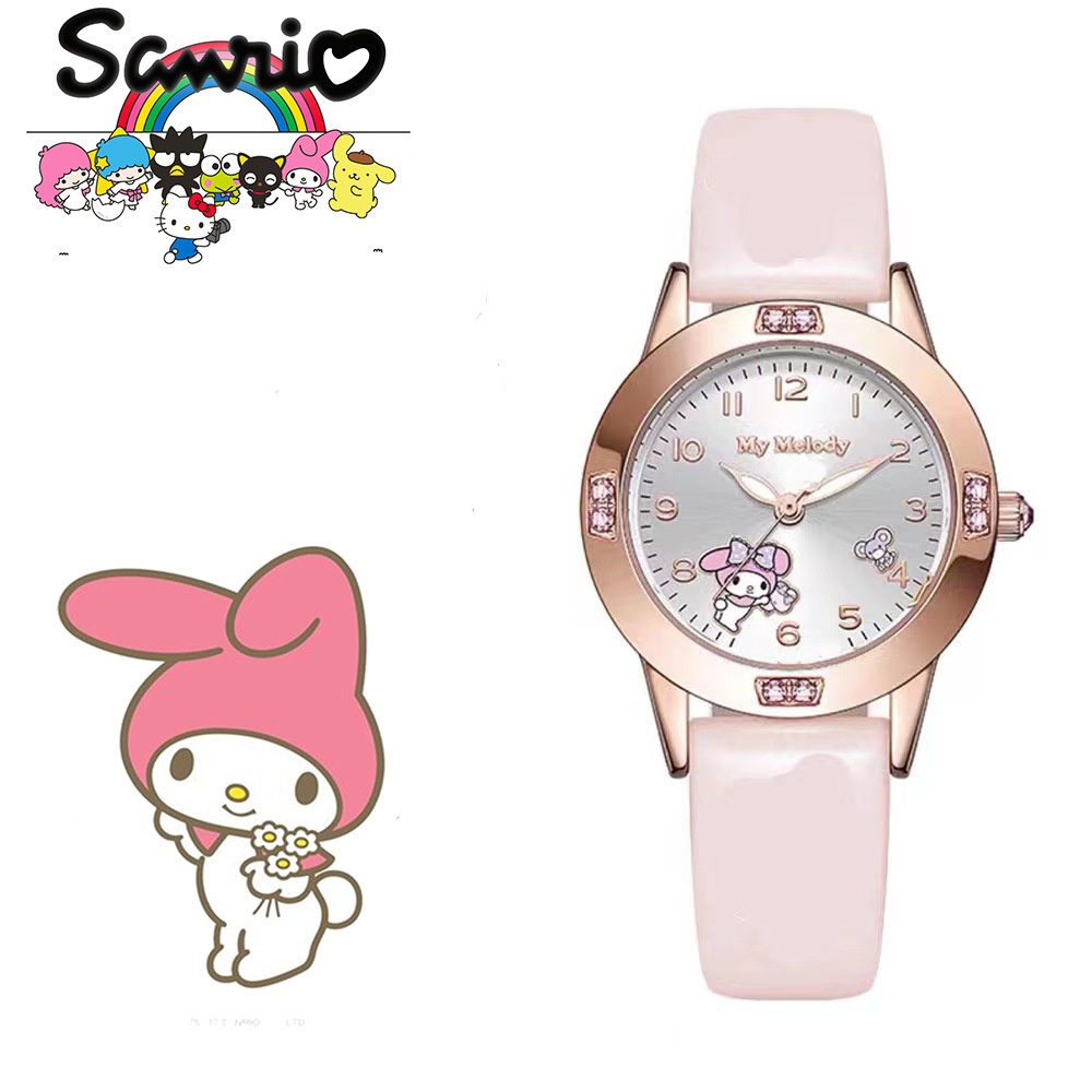 New Clow M Student Watch Cinnamoroll Babycinnamoroll Cute Cartoon Diamond Girl Quartz Watch