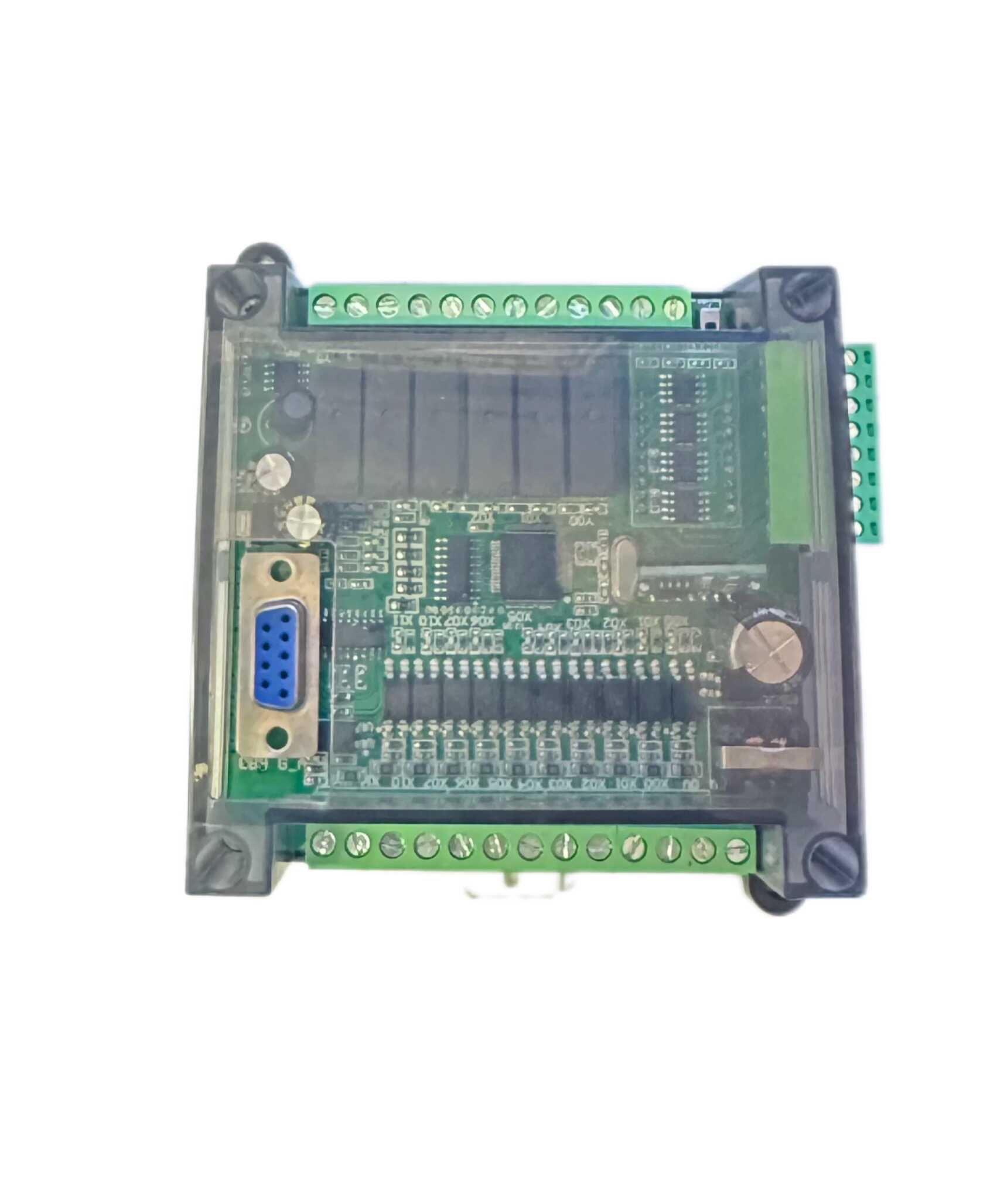 PLC HB FX2N HB-2N-17MR/MT - 11 In 6 Out Tương Thích Mitsubishi, Hỗ Trợ 485, Pulse 200K, Analog 0-10V - 1 Đường - HB-2N-17MR