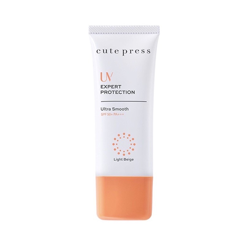 (New Look) Cute Press Uv Expert Protection Ultra Smooth Sunscreen Cream Spf 50 Pa+++ Size 30g ราคา 259 บาท*ส่งฟรี