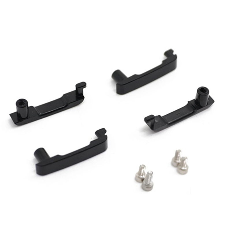 (ZFQY) 4Pcs Metal Door Handles for -4 TRX4 T4 2021 1/10 RC Crawler Car Upgrade Parts Accessories - 2