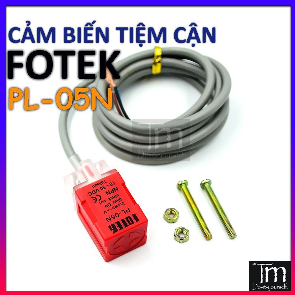 Cảm biến kim loại tiệm cận fotek pl-05n