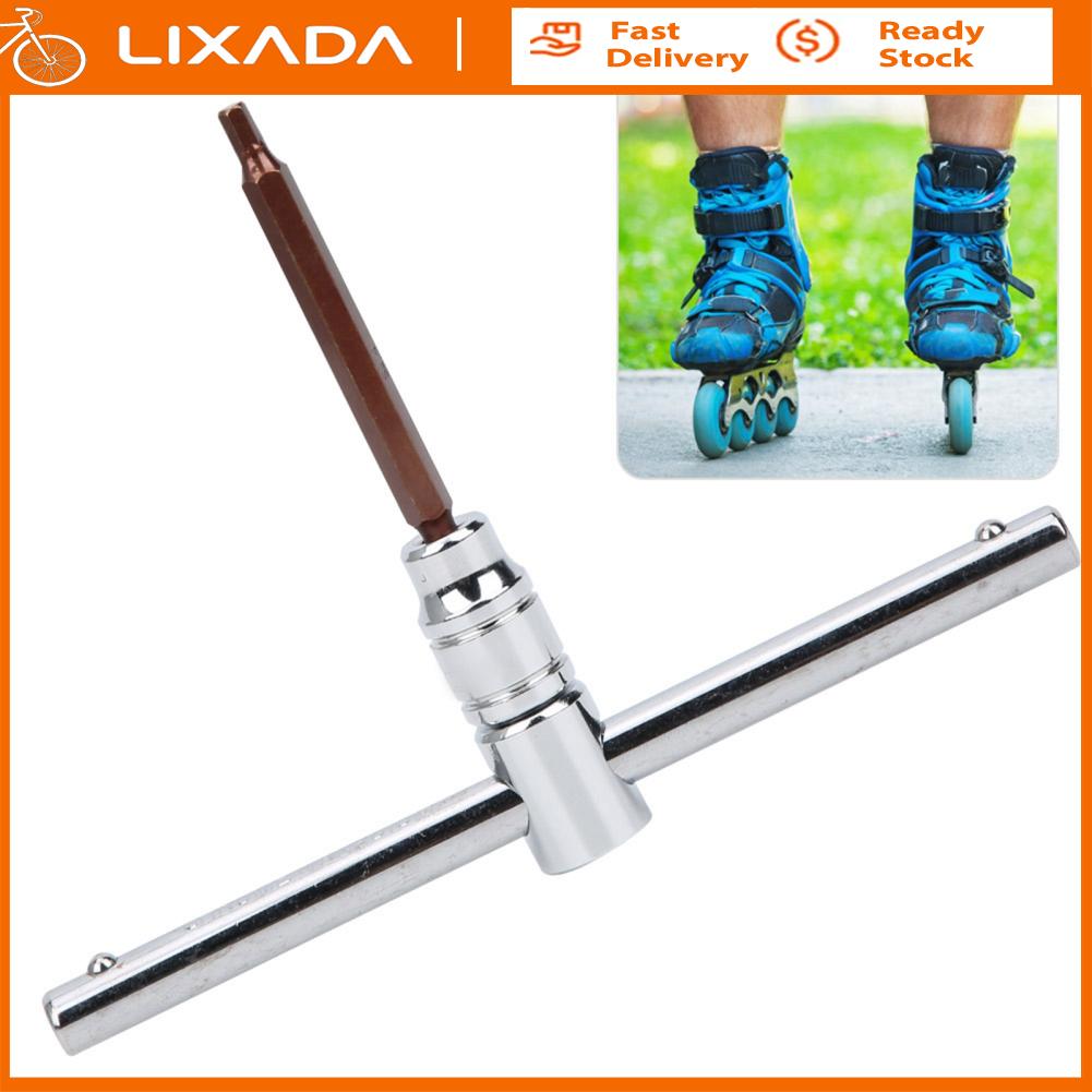 Công cụ Sửa chữa trượt patanh cờ lê t hình dạng xử lý cờ lê cho Giày trượt patin một hàng bánh Bốn Bánh giày trượt