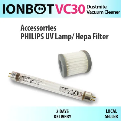 Philip UV Light Lamp/ Hepa Filter for VC30 Dust Mite Handheld Vacuum Cleaner