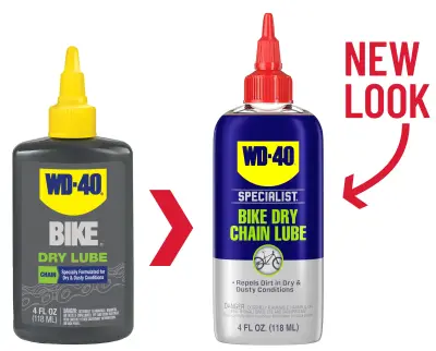 WD40 / WD-40 Bike Dry Lube Chain Lubricant 118ml 4oz Lubricant Made In USA (Singapore Local Stock) WD 40