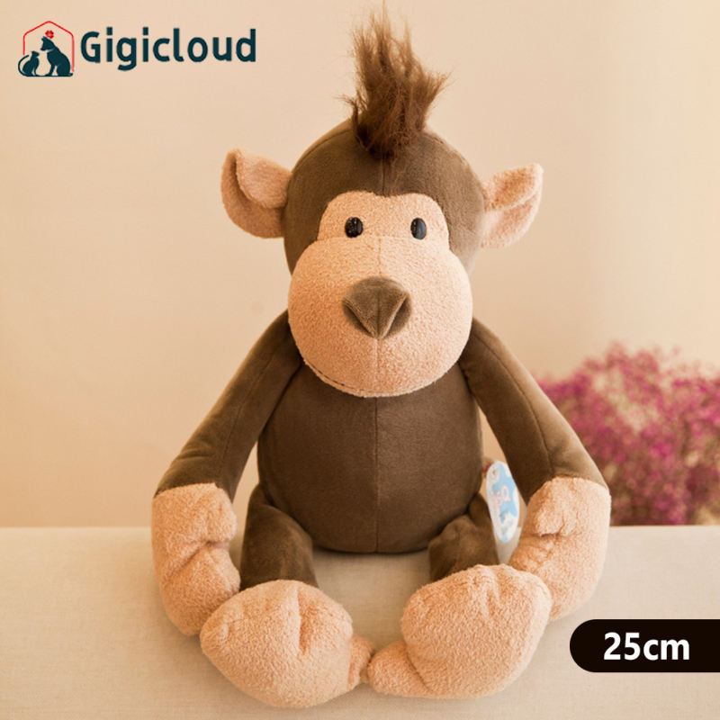 Gigicloud Forest Jungle Animal Plush Toys Cartoon Lion Elephant Giraffe Plush Doll For Children Birthday Christmas Gifts