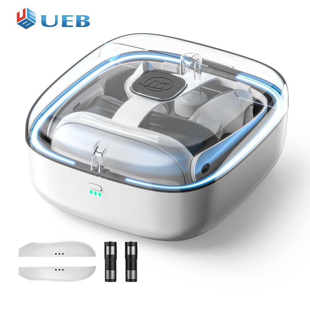 Headset Charging Stand with 2 Batteries Headset Display Holder with LED Light Controller Charging Dock For Meta Quest 3 ราคา 3,253 บาท*ส่งฟรี