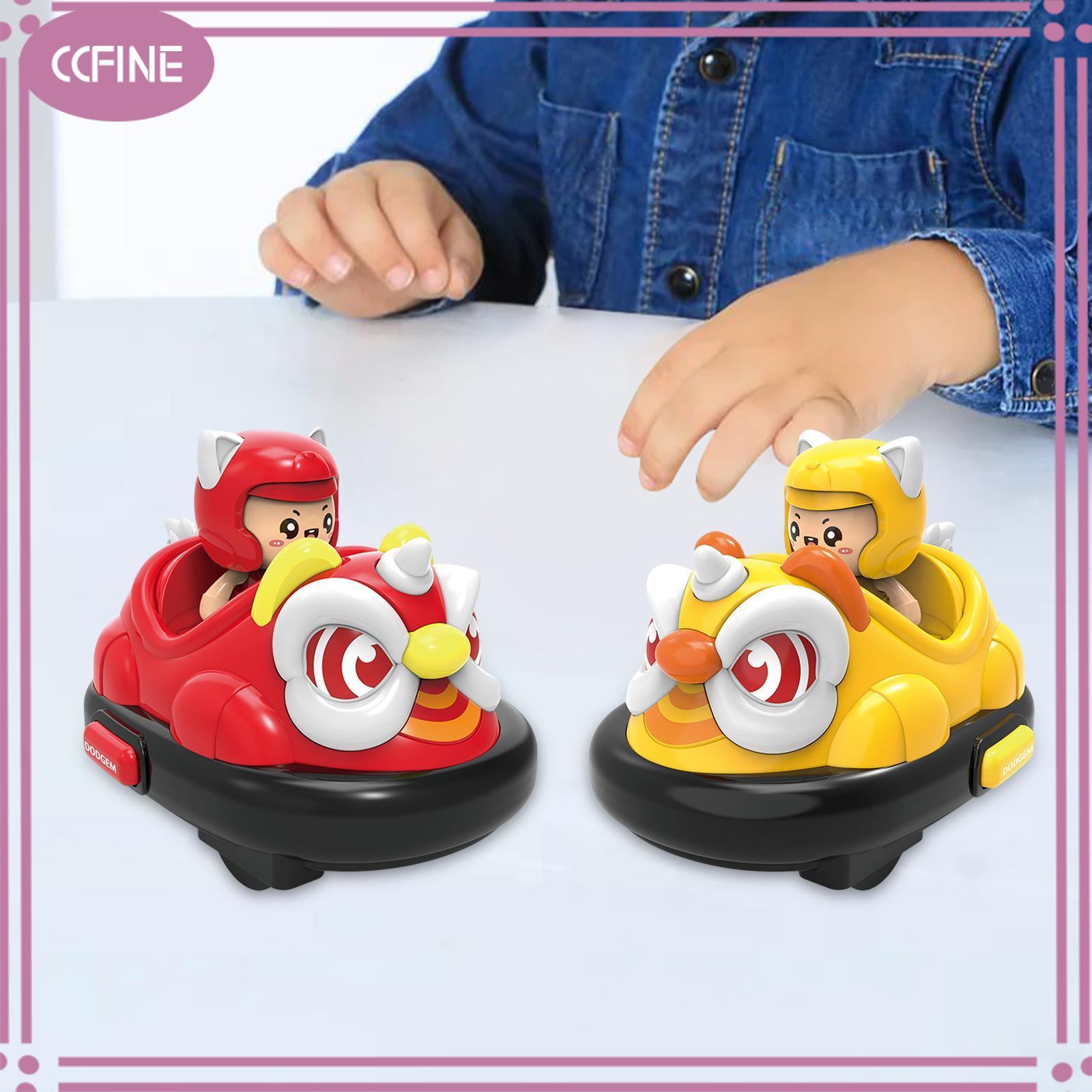 Ccfine RC ejecting Bumper xe 2 người chơi trẻ em Xe hơi điều khiển từ xa với lái xe cho trẻ em bé trai bé gái trẻ em tuổi 3 4 5 6 + tuổi Valentine của ngày Quà Tặng