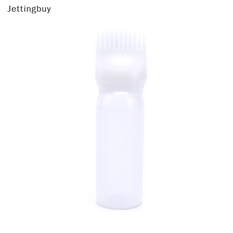 【Jettingbuy】 Flash Sale 120ml Thuốc nhuộm tóc lược dụng cụ bôi gội đầu chai rỗng dụng cụ chải tạo kiểu