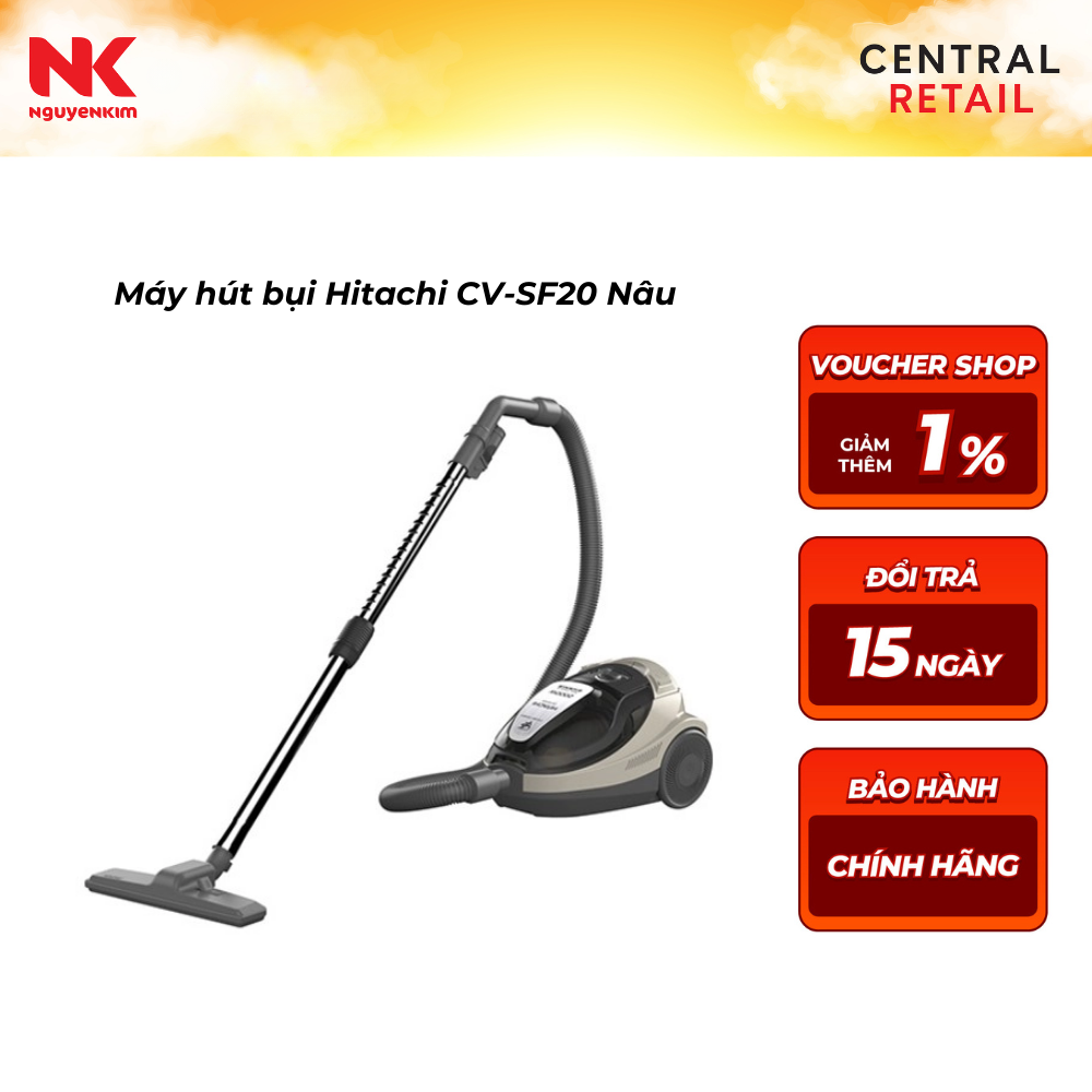 (NK Sản Phẩm Mới) Máy hút bụi Hitachi CV-SF20