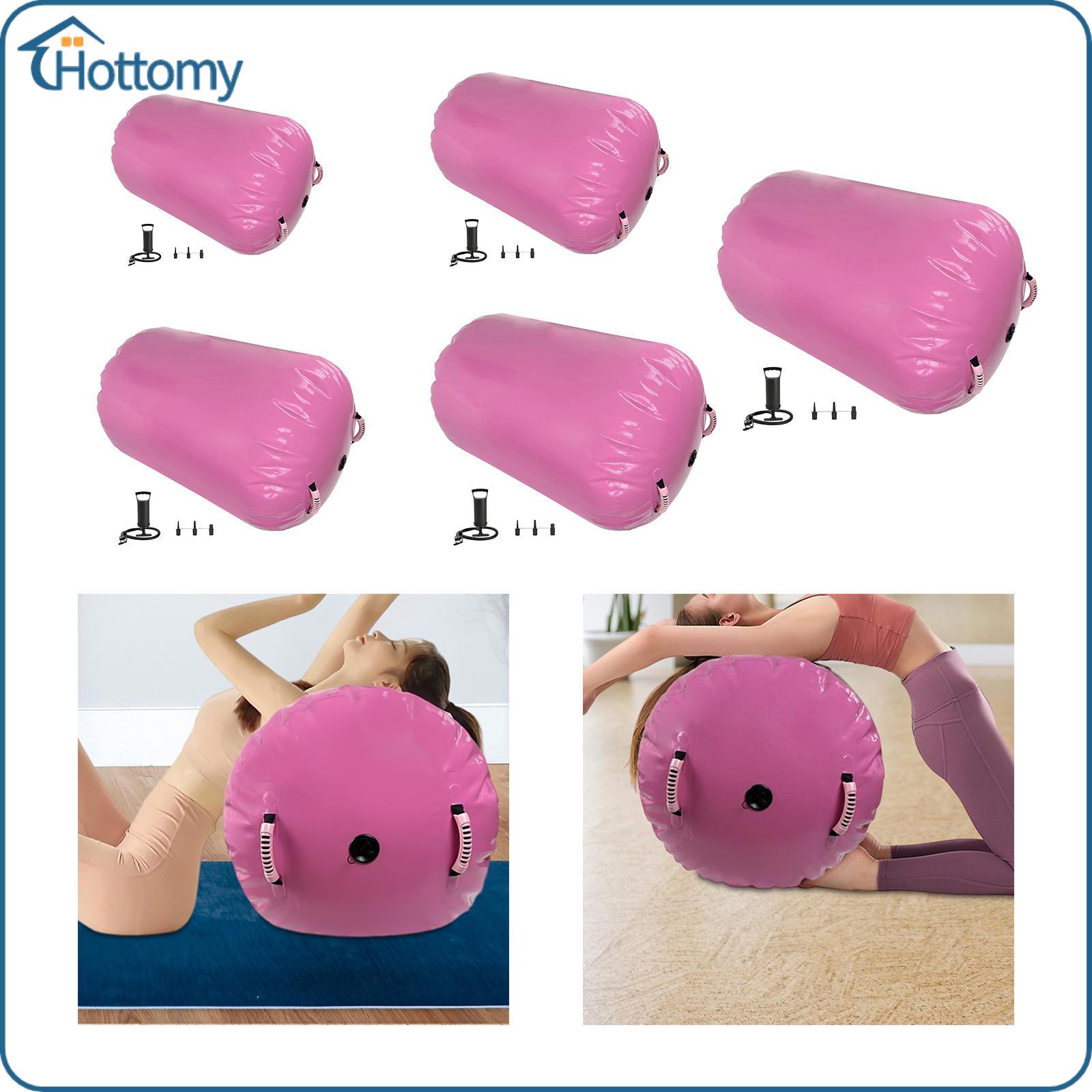 อุปกรณ์กีฬาและฟิตเนส Blesiya ยิมนาสติก Barrel Tumbling Air Roller Inflatable ศิลปะพรมสำหรับในร่มกลางแจ้งออกกำลังกายโยคะ ราคา 11,028 บาท*ส่งฟรี