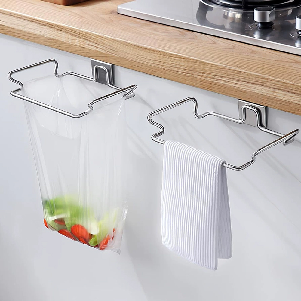 Juanya Thép Không Gỉ Treo túi đựng rác Door-Mounted Nhà Bếp Rác Và Giá quần áo Cho Tủ Hoặc Tủ Quần Áo Lưu Trữ