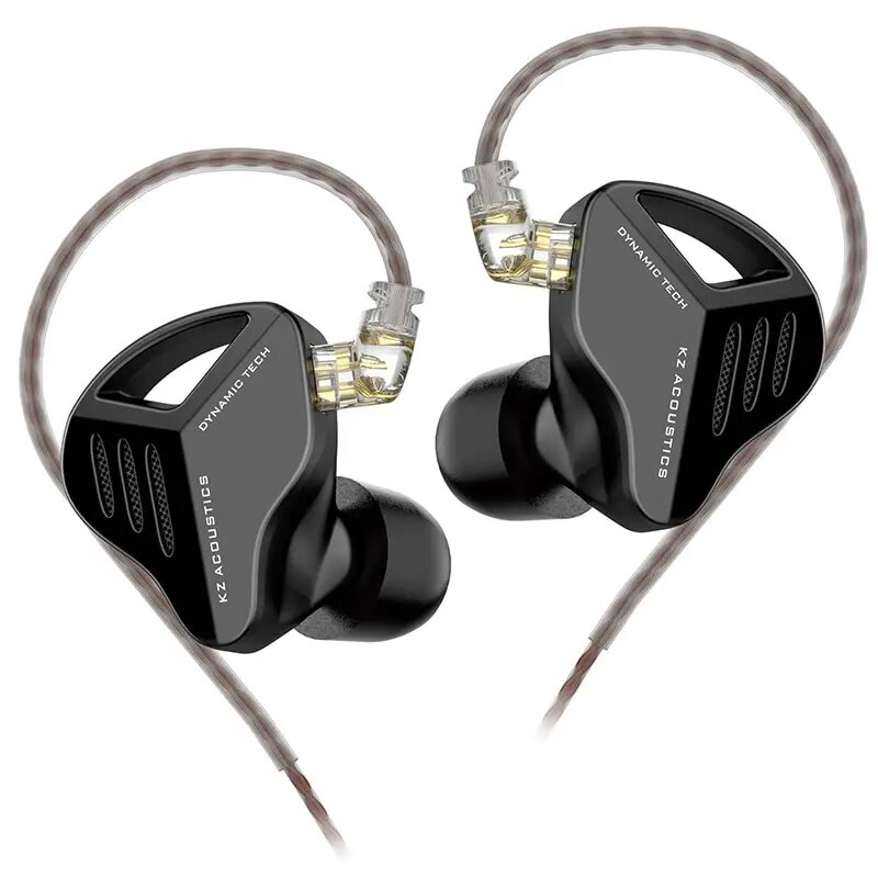 KZ ZVX Tai Nghe Năng Động Tai nghe Hi-Fi Bass Tiếng Ồn Thể Thao Tai nghe đeo tai Trong Màn Hình