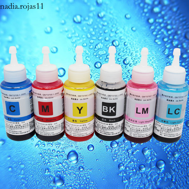 Epson L805 máy in 6 Mực màu in phun l801l805l850 L800 L8100 673/4 mực Nadia.Rojas11-Cb