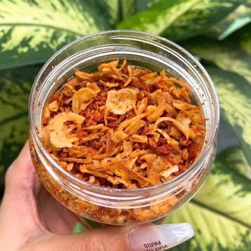 1 lọ muối tép hành giòn ngon thiên ngọt 200g