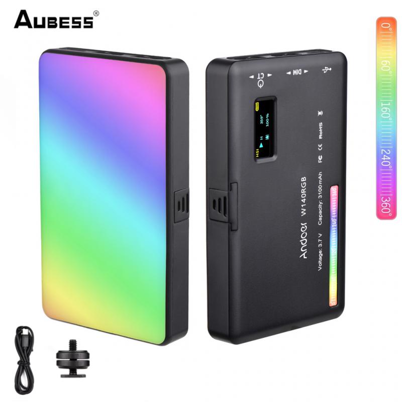 Aubess W140 LED RGB Video Light 0