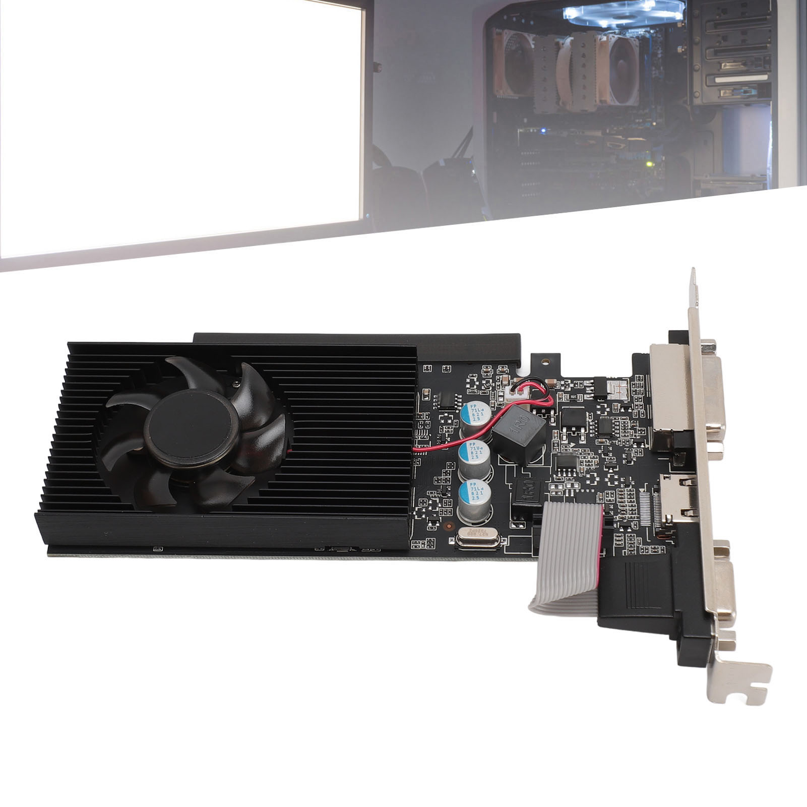 Garosa VBESTLIFE 1GB Card Đồ Họa DDR3 64Bit GPU 810/1000 MHz PCIE 2.0 16X Chơi Game Video Thẻ Máy Tính Để Bàn Card Đồ Họa Hỗ Trợ DirectX 12 Giá 1,328,000 Đồng*Miễn phí vận chuyển