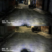 LUXIMOS Lampu Depan Motor Bebek 12W DC H6 Beat Mio Karbu Supra Super Terang MH2 - NINE AUTOSERIES
