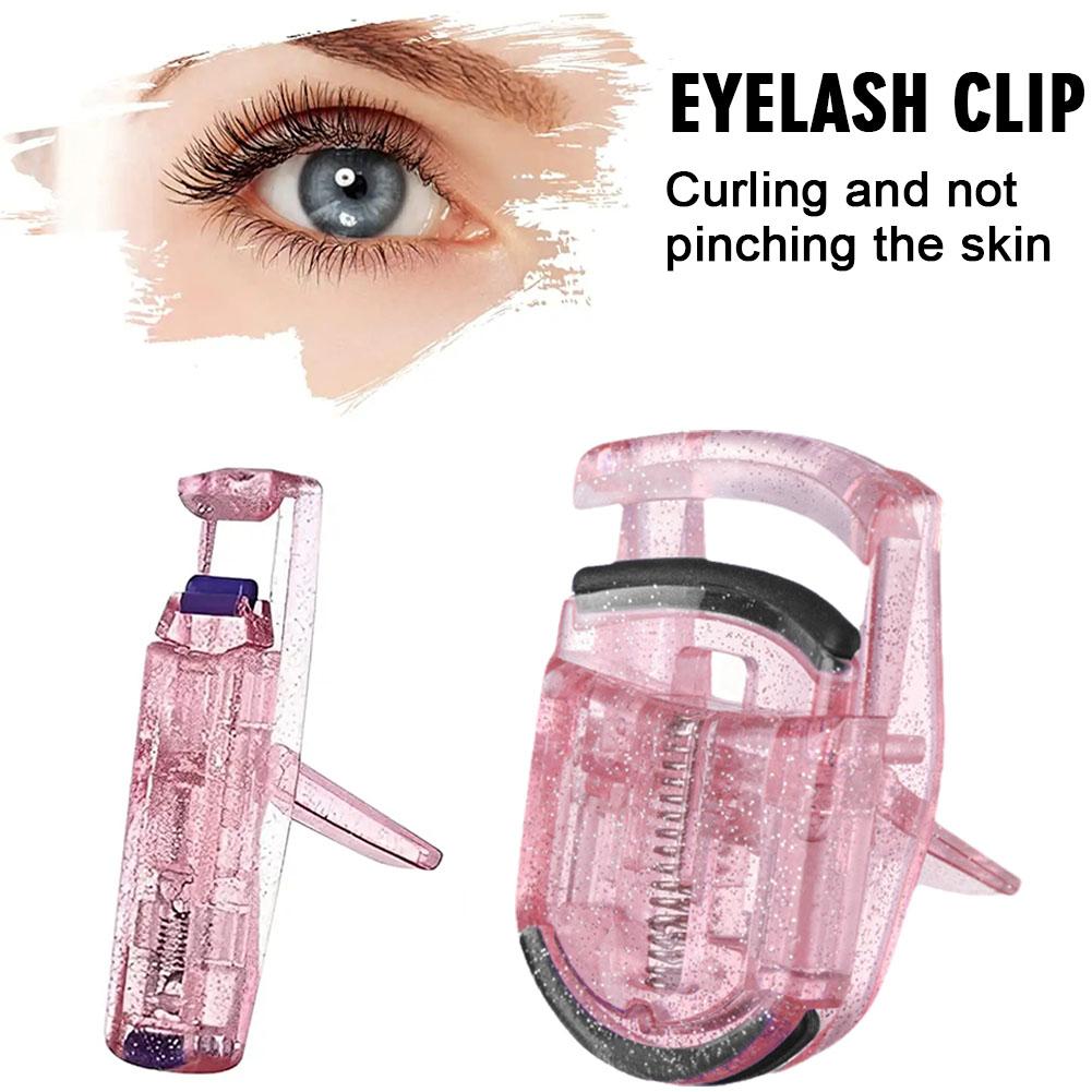 Glitter Eyelash Curler Curling Long Lasting Stereotype Wide Angle Partial