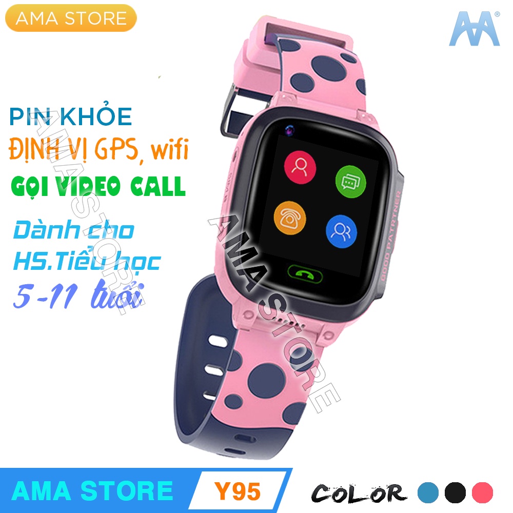 Đồng hồ Thông minh Gọi Video Call Định vị GPS, Wifi Dành cho Trẻ em Mầm non