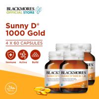 [Bundle of 4] Blackmores Sunny D 1000 Gold 60s - Contains Vitamin D that supports immunity & bone