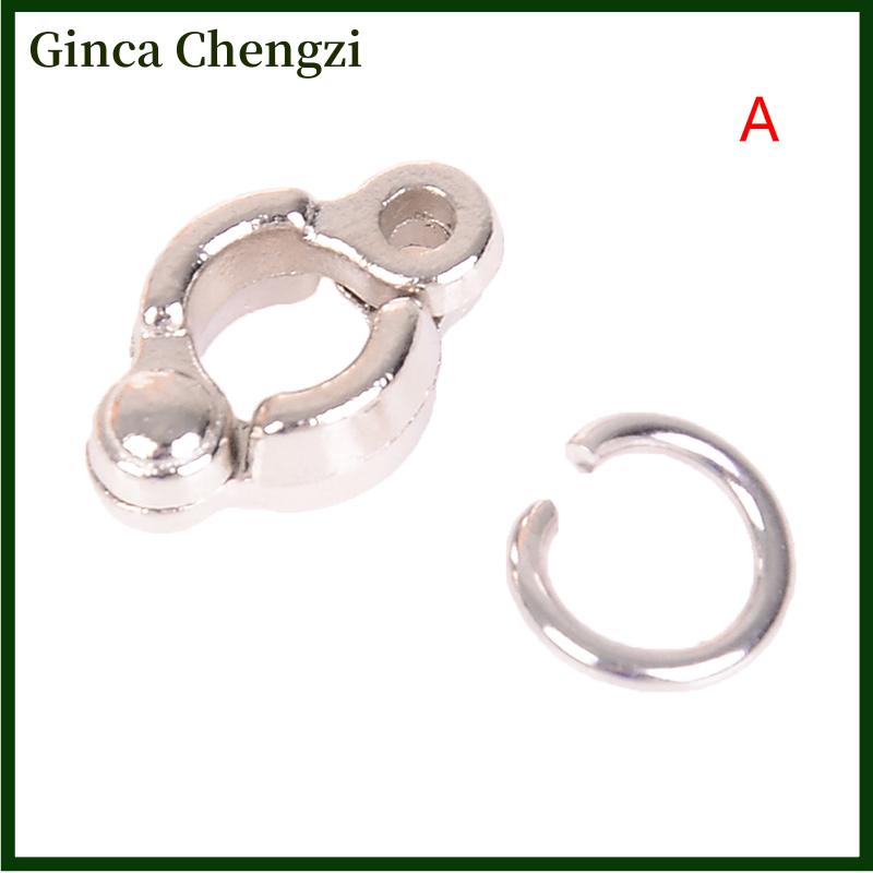 Ginca 2 chiếc vòng dây xích huấn luyện chim thú cưng kẹp phụ kiện bay cho vẹt vòng chân chim bồ câu - 5