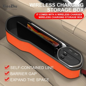 ภาพหน้าปกสินค้าXiaoZhchu storage box in car, model don\'t use quick charger cable Apple htc2 cable + type ที่เกี่ยวข้อง