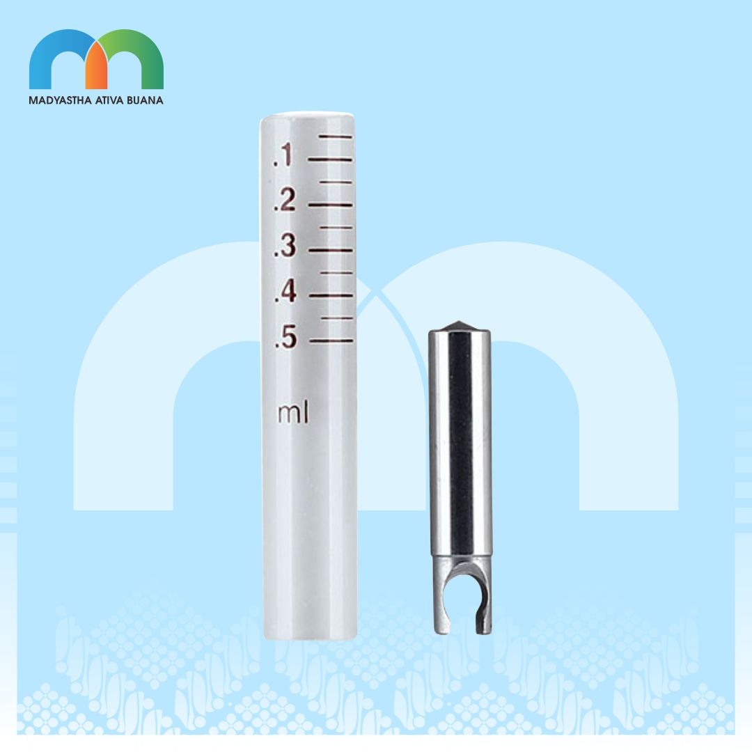 Socorex Tabung Kaca 0.5 Ml Harga 554,100 rupiah*Gratis Ongkir