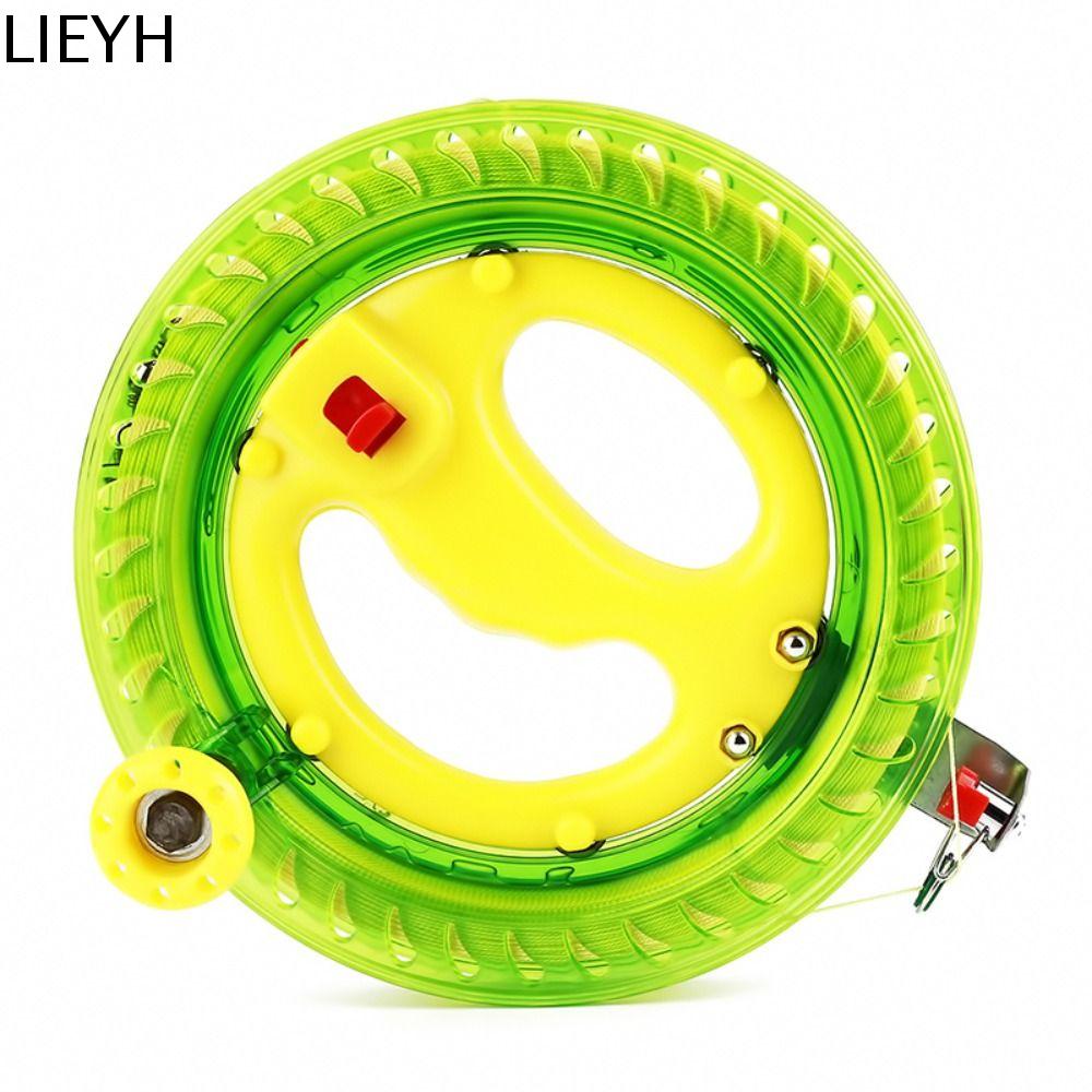 LIEYH Dụng cụ bay Tròn CuộN dụng cụ bay Máy cuộn Tàu lượn treo Ngoài trời CuộN CuộN diều Máy cuộn loại kẹp Dụng cụ tay cầm bay CuộN diều
