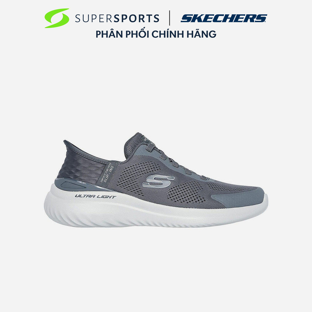 SKECHERS Giày sneakers nam Bounder 2.0 - Slip In 232459-CHAR